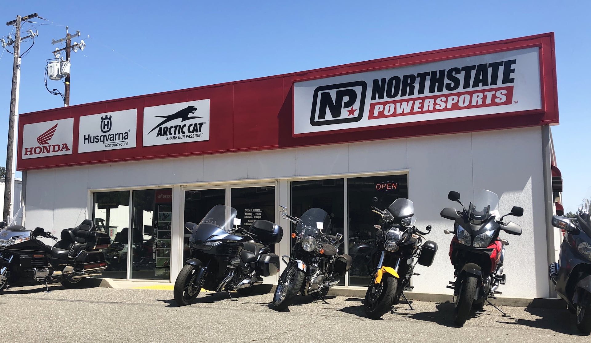 ID International Design & Web: Northstate Powersports client in Chico, CA