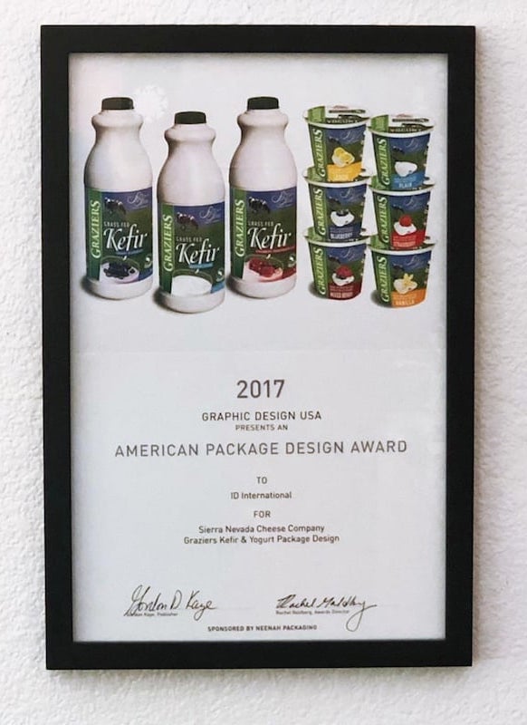Sierra Nevada Cheese Company - Award1