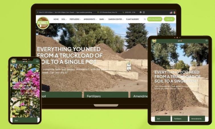 Kinney Nursery Website