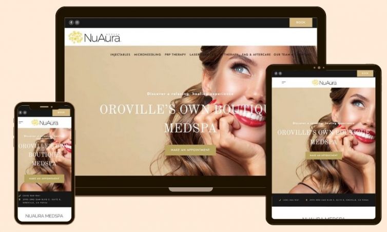 NuAura Website