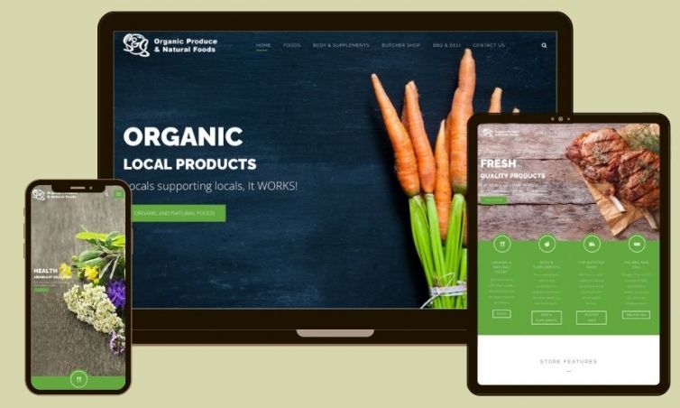 S&S Produce Website